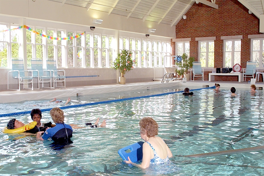 Aquatic Therapy Hydrotherapy for Recovery & Pain Sheltering Arms®
